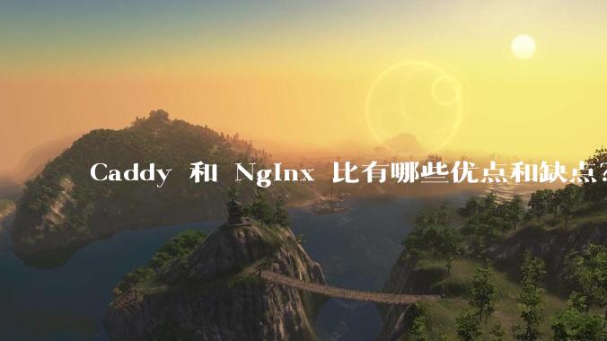 Caddy 和 Nginx 比有哪些优点和缺点？